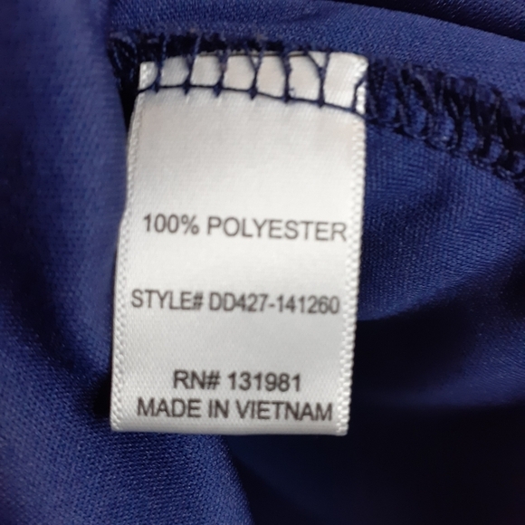 Naif Woman's Chevron Print Flounce Sleeves Smocked Neck Shift Tunic Dress Size S - Picture 14 of 16